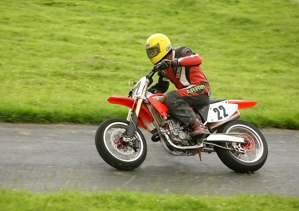 Motorcycle at Barbon Hill Climb